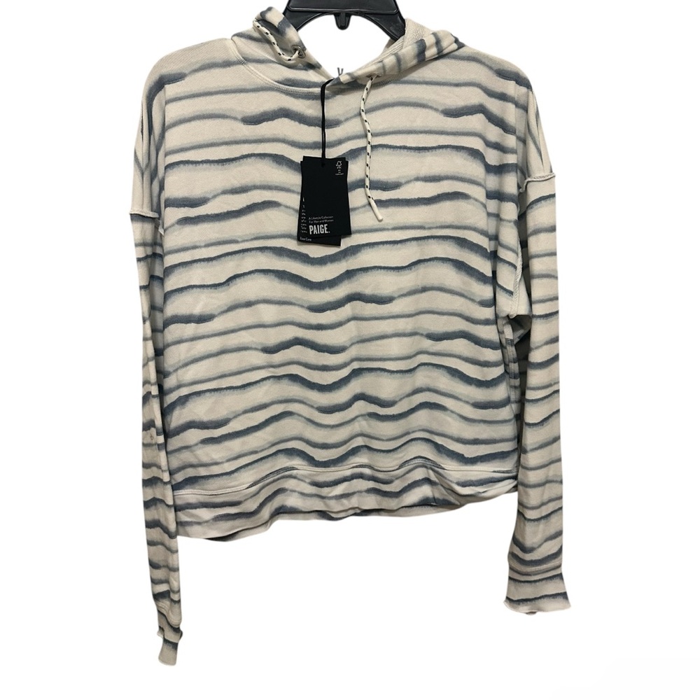 Paige Striped Hoodie new with tags size L